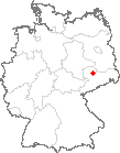 Karte Dahlen, Sachsen